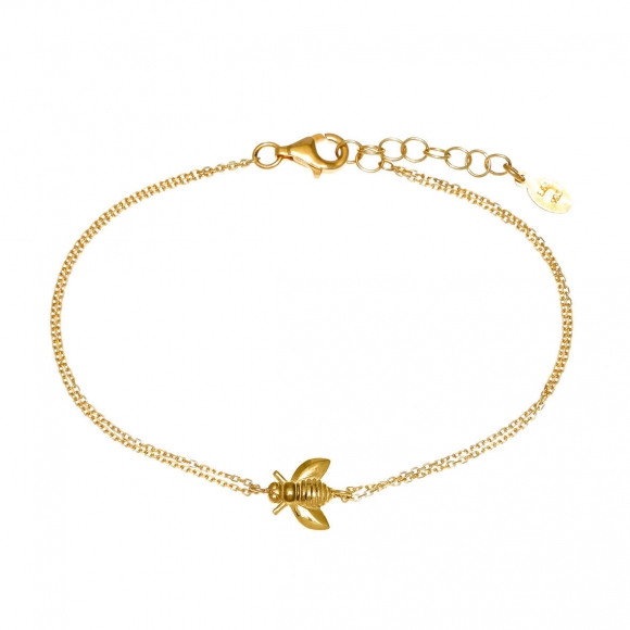 Bracelet in silver 925 yellow gold plated - Simply Me