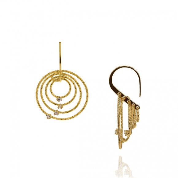 EARRINGS - Funky Metal