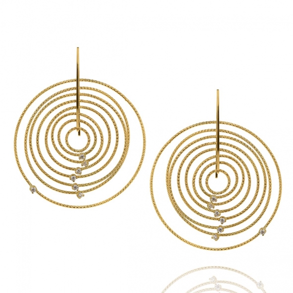EARRINGS - Funky Metal