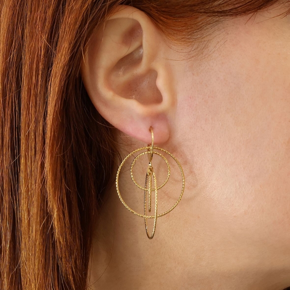 EARRINGS - Funky Metal