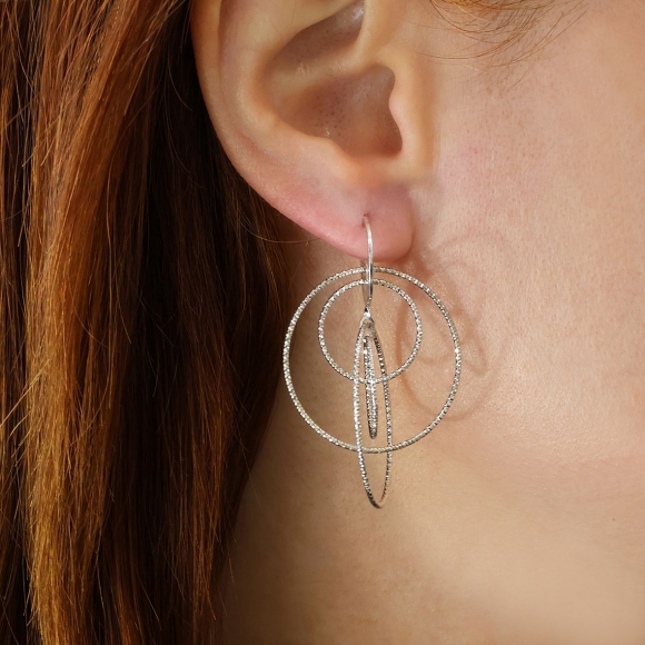 EARRINGS - Funky Metal