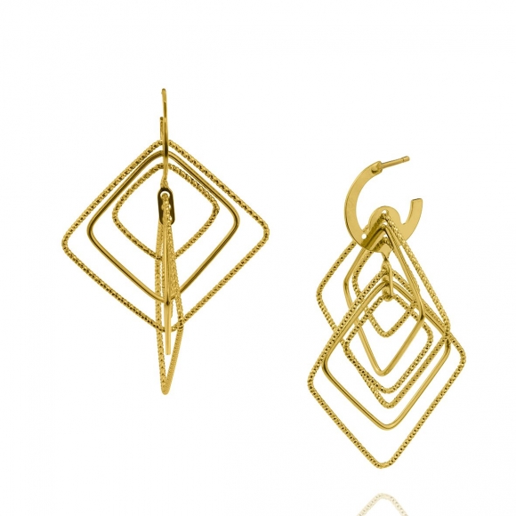 EARRINGS - Funky Metal
