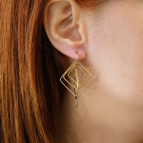 EARRINGS - Funky Metal