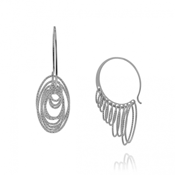 EARRINGS - Funky Metal