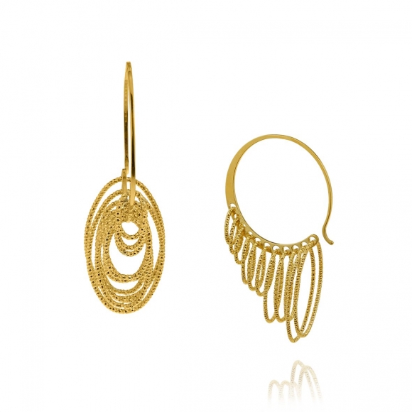 EARRINGS - Funky Metal