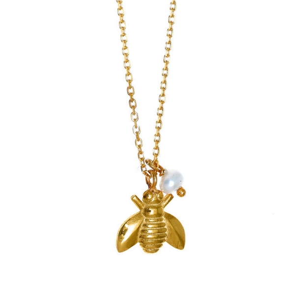 Necklace in silver 925 yellow gold plated - Simply Me